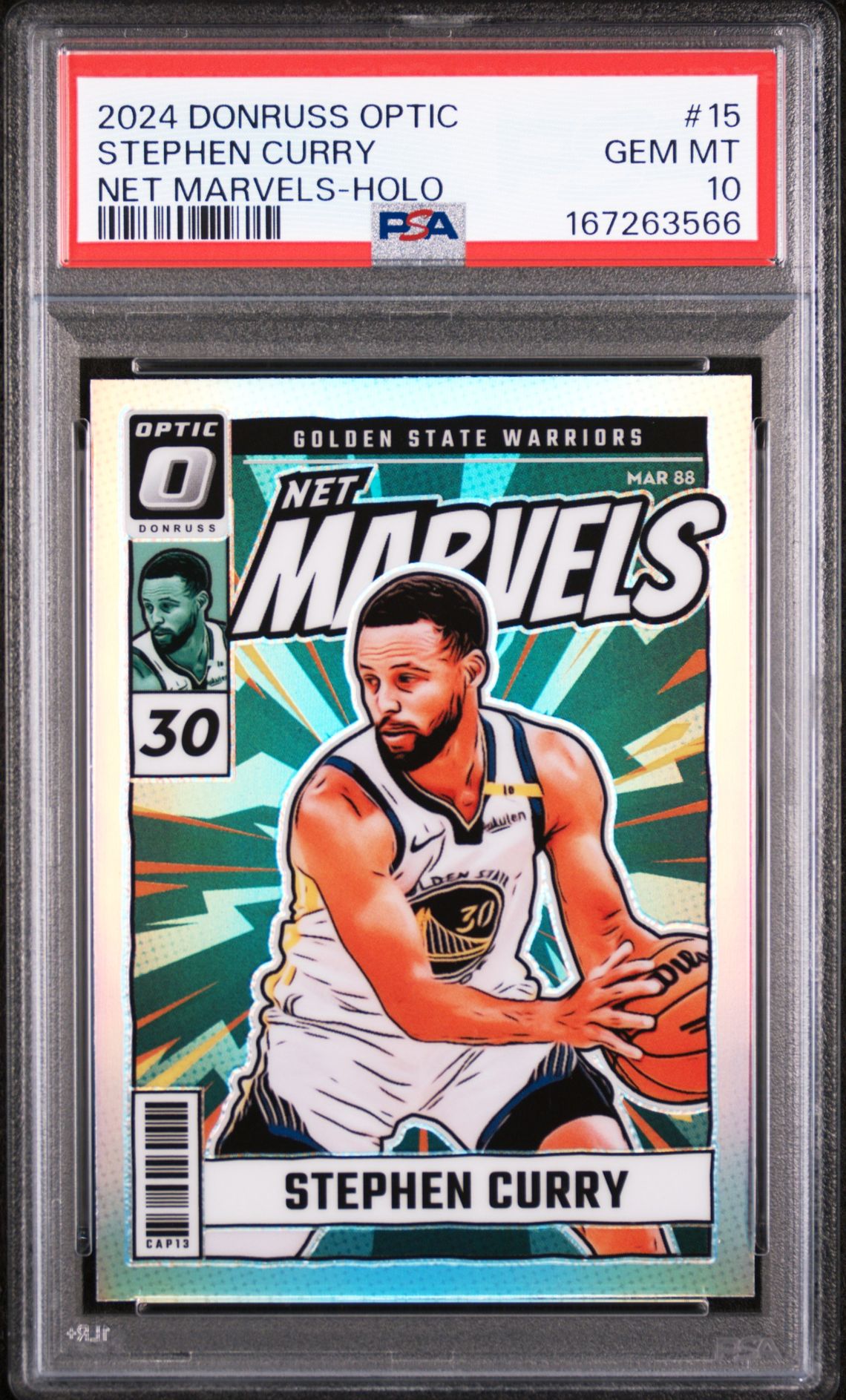 CURRY PANINI DONRUSS OPTIC NET MARVELS 2024