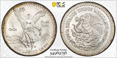 1994-Mo Onza Libertad Ag MS67