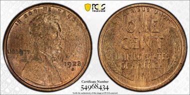 1923-S 1C MS62BN