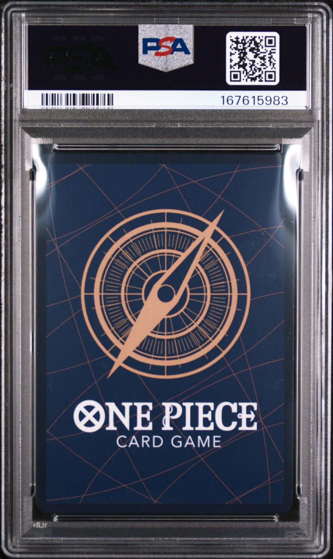 2026 One Piece Promos Monkey D. Luffy #135 (Op16 Release Event-Winner) Gem Mt 10 back view - PSA certificate #167615983