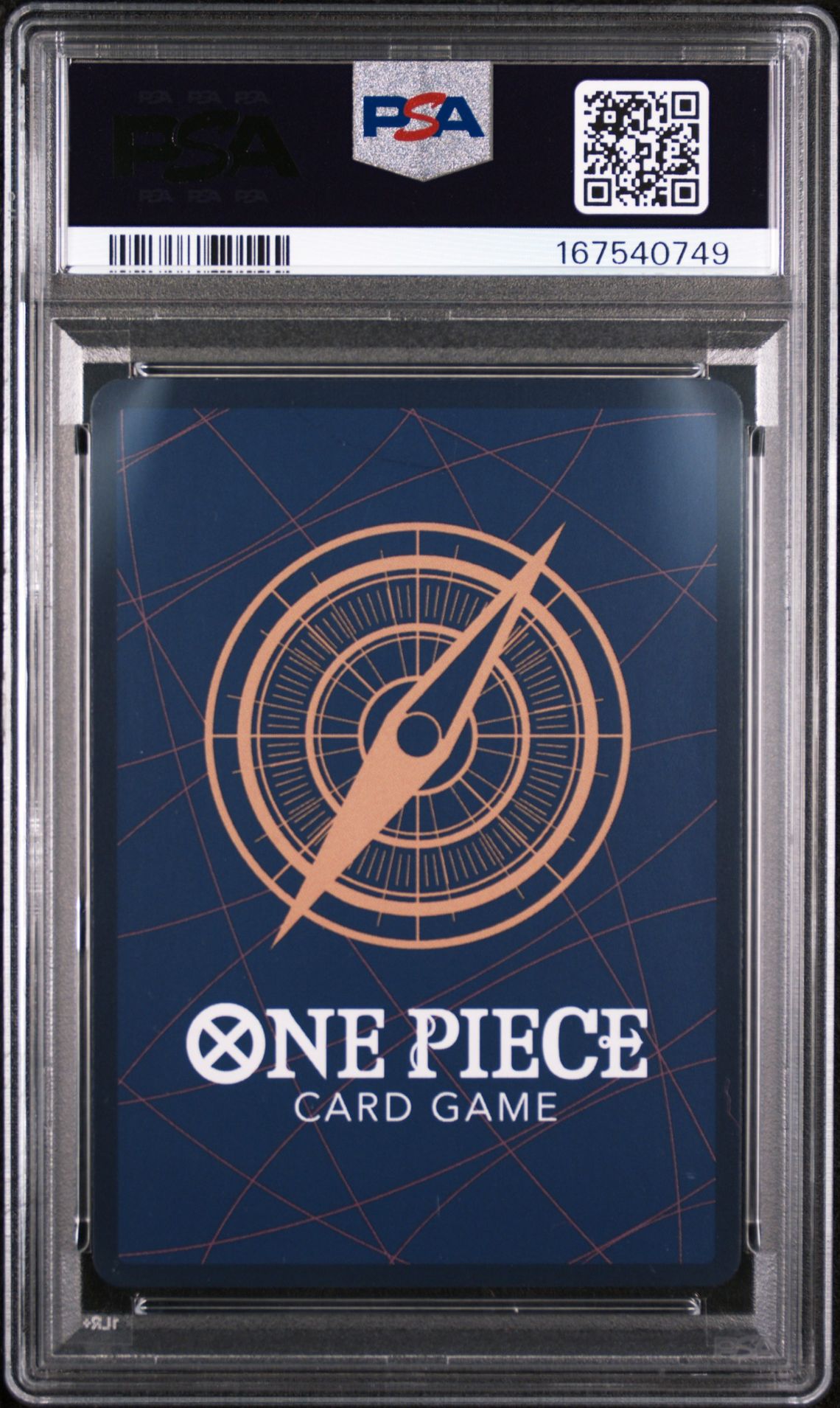 2025 One Piece Op11-A Fist Of Divine Speed Gear Two #080 (Alternate Art) Mint 9 back