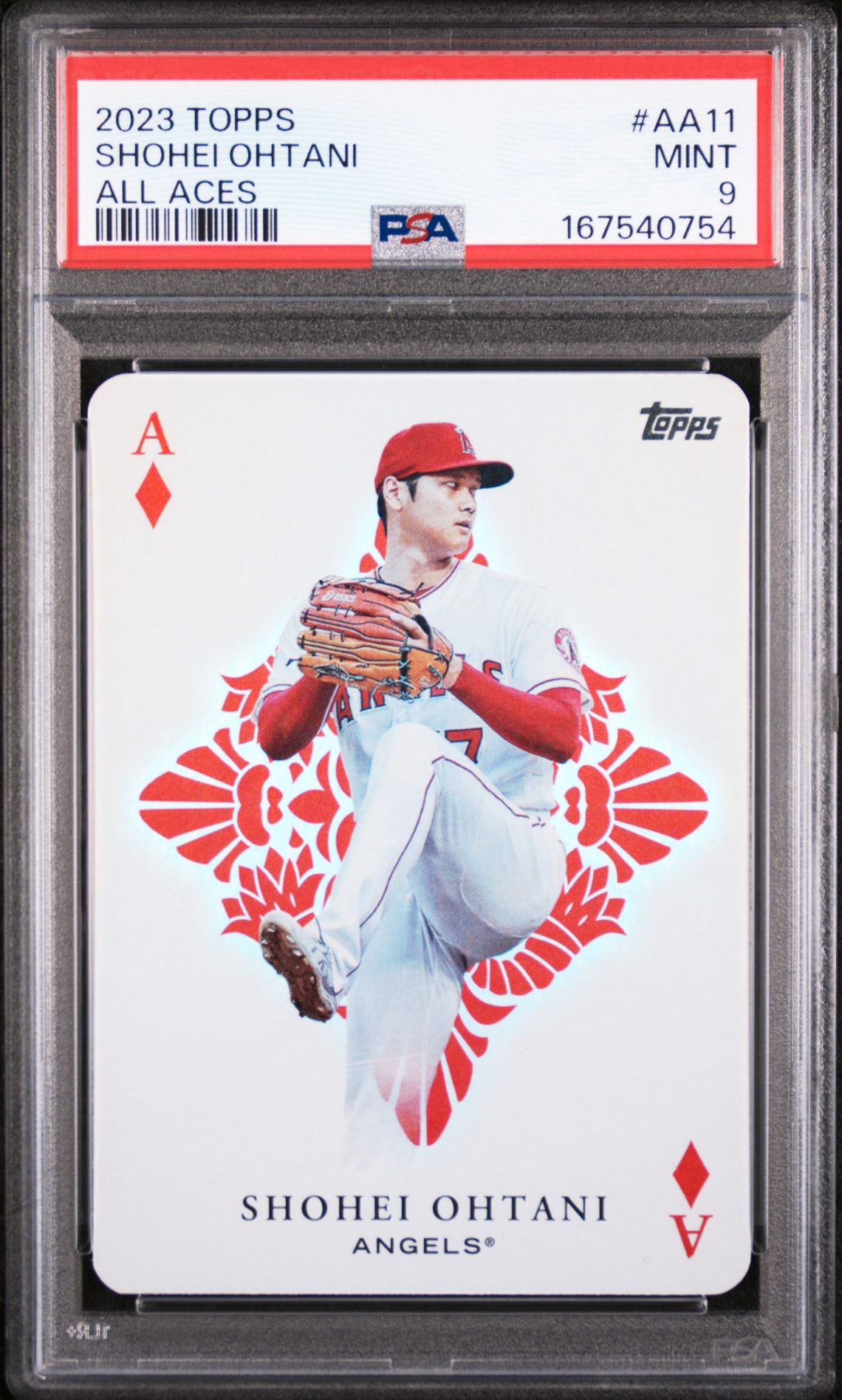 2023 Topps All Aces Shohei Ohtani #Aa11 (All Aces) Mint 9 front