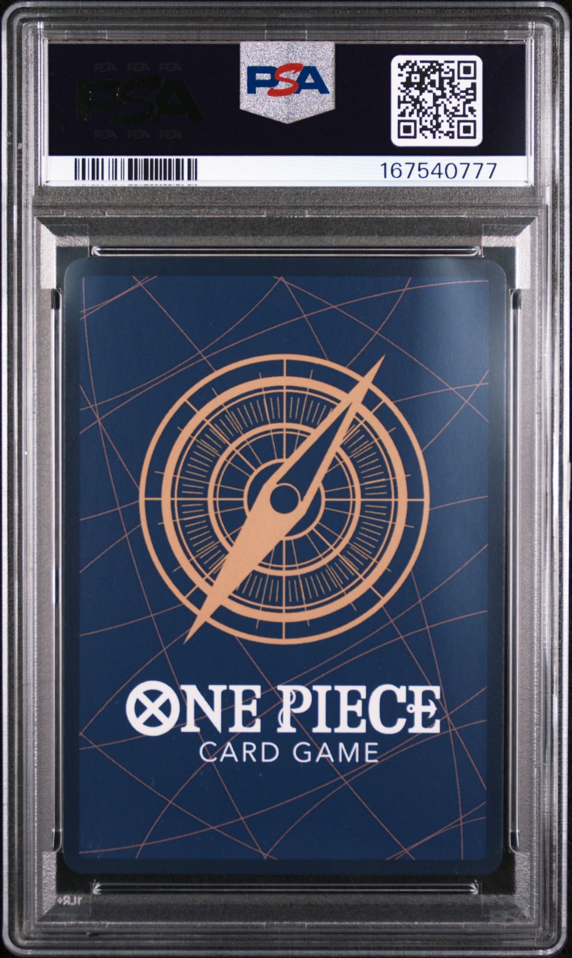 2022 One Piece Promos Monkey D. Luffy #001 (Super Pre-Release) Gem Mt 10 back view - PSA certificate #167540777