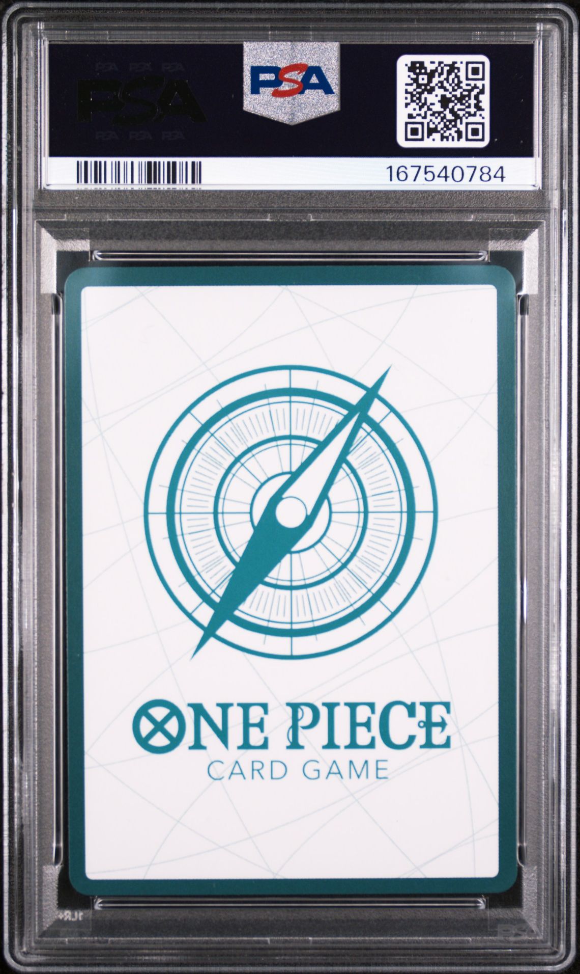 2025 One Piece Prb02-Premium Booster -One Piece Card The Best- Vol.2 Don!! Card (Luffy Gear 5-Gold) Gem Mt 10 back view - PSA certificate #167540784