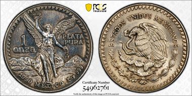 1990-Mo Onza Libertad Ag N1