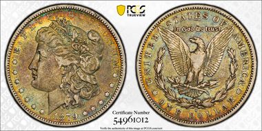 1879-O $1 XF40