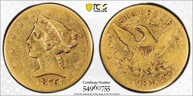 1875-CC $5 N1