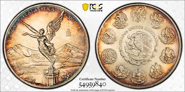 2001-Mo Onza Libertad Ag MS66
