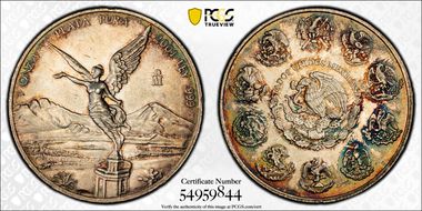 2001-Mo Onza Libertad Ag MS67