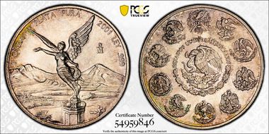 2001-Mo Onza Libertad Ag MS68