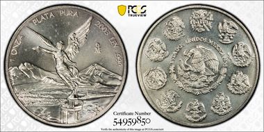 2003-Mo Onza Libertad Ag MS66