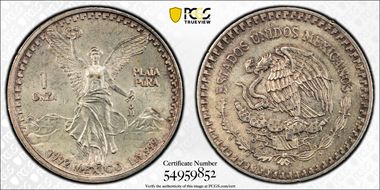 1992-Mo Onza Libertad Ag MS64