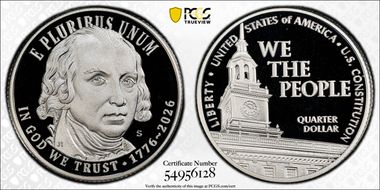 2026-S 25C U.S. Constitution Ag First Strike PR69DCAM