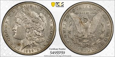 1889-CC $1 XF45