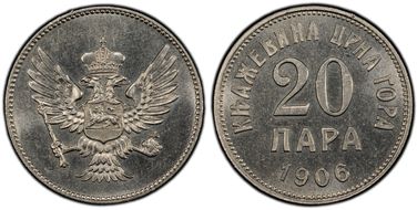 1906 20 Para MS64