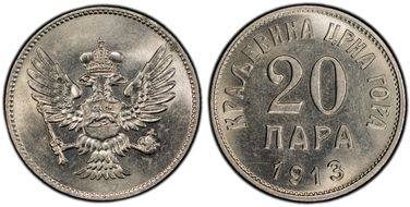 1913 20 Para KM-19 MS62