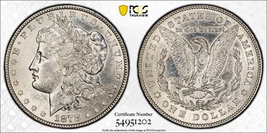 1878 7/8TF $1 VAM 37, 7/4 N1