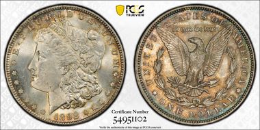 1892 $1 MS65
