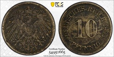 1893-A 10 Pfg J-13 N1