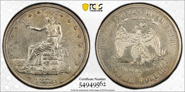 1878-S T$1 Trade N1