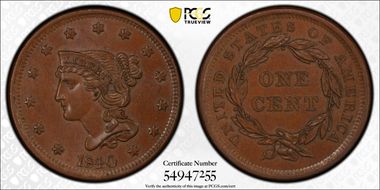 1840 1C N-7 MS64BN