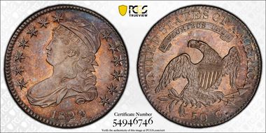 1822 50C O-114 MS65+