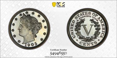 1905 5C PR67+ CAM