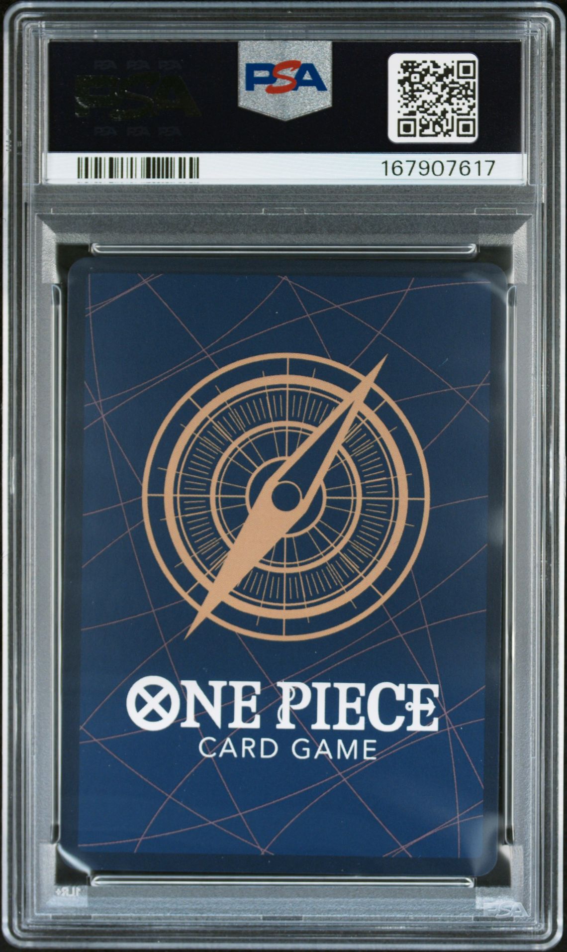 2026 One Piece Promos Monkey D. Luffy #135 (Op16 Release Event-Winner) Gem Mt 10 back view - PSA certificate #167907617