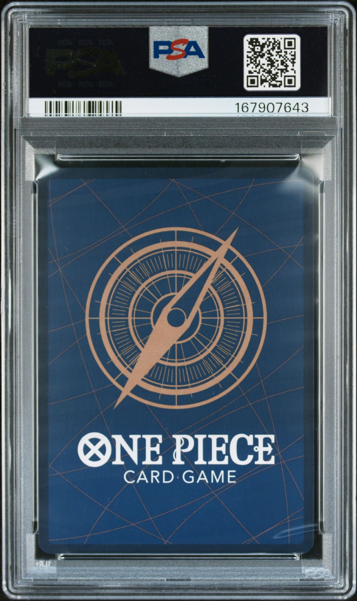 2025 One Piece Tournament Pack Vol.3 Roronoa Zoro #019 (Tnmt Pack Vol.3-Winner) Gem Mt 10 back view - PSA certificate #167907643