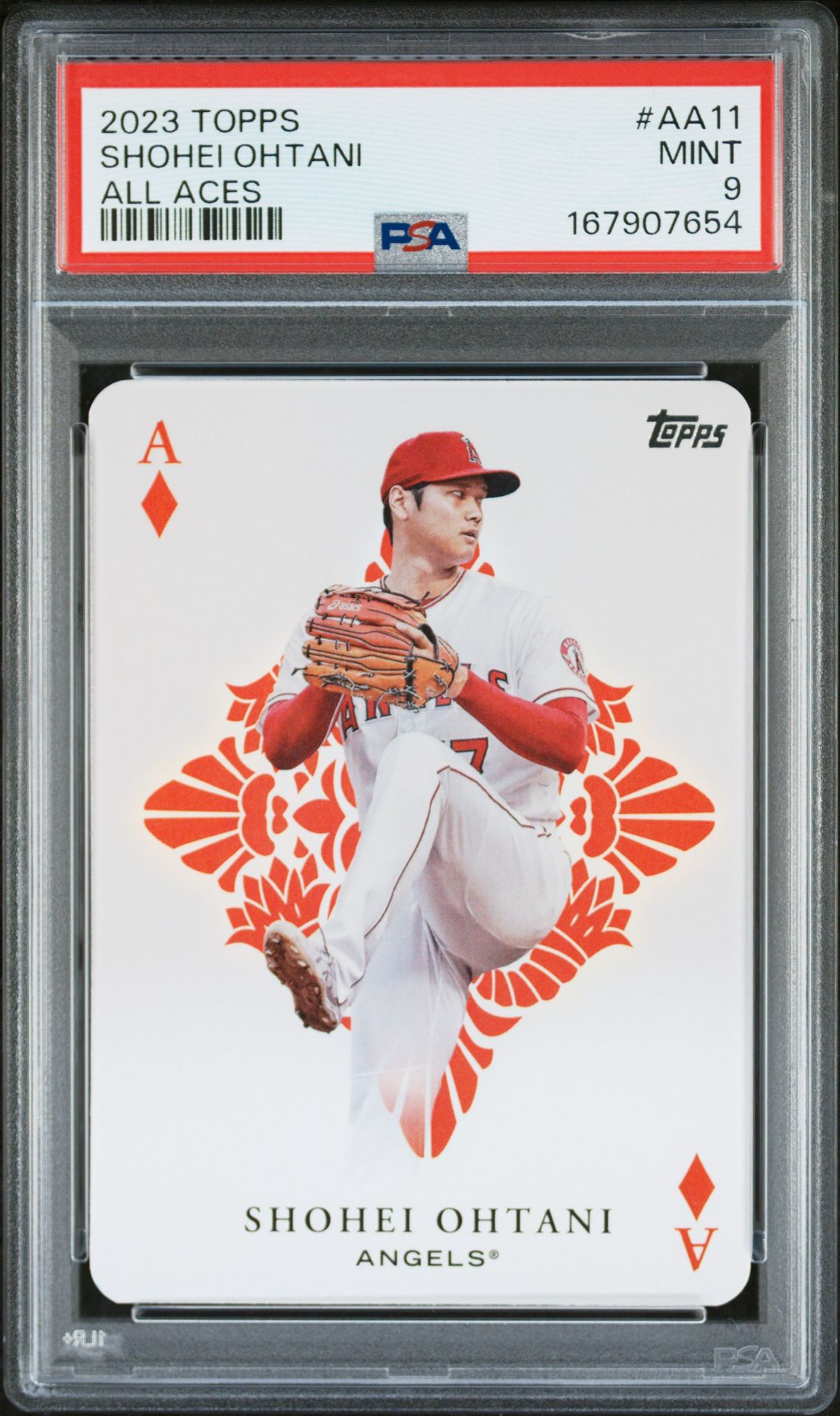 2023 Topps All Aces Shohei Ohtani #Aa11 (All Aces) Mint 9 front