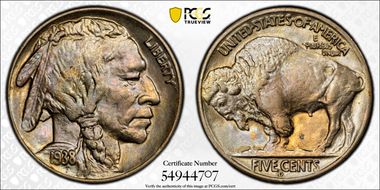 1938-D/D 5C Buffalo MS63