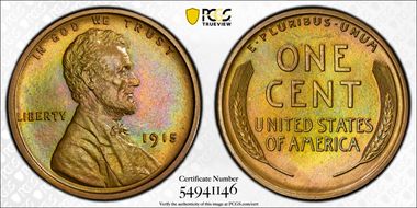 1915 1C PR67+ BN