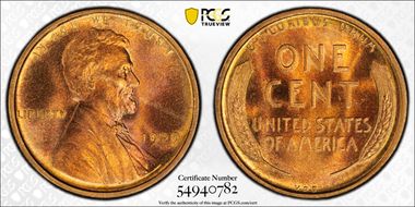 1909 VDB 1C MS66RB