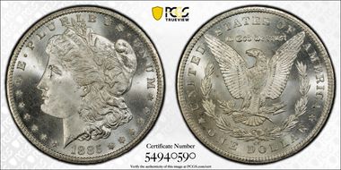 1885-CC $1 MS67