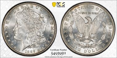 1889-S $1 MS61