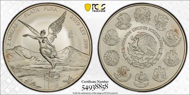2019-Mo 2 Onza Libertad Ag MS69