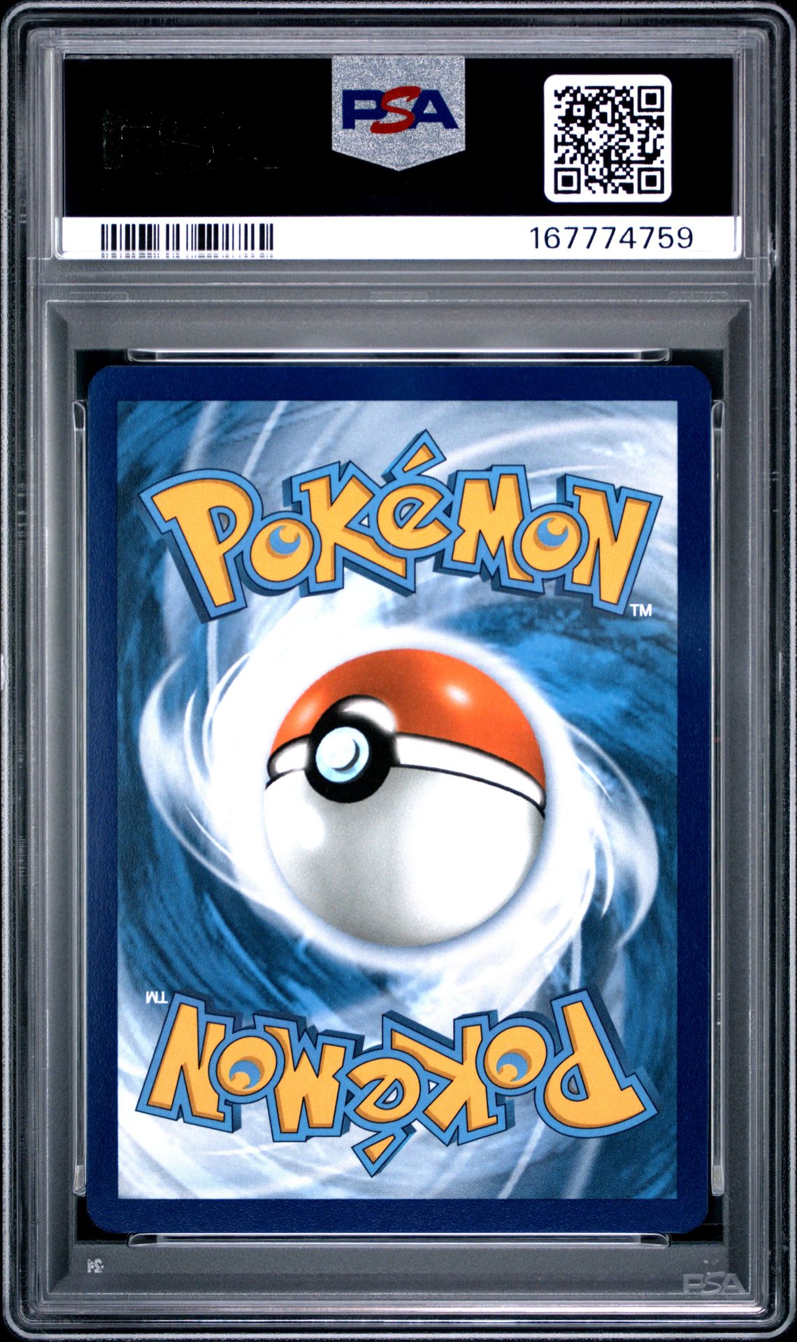 2023 Pokemon Mew En-151 Alakazam Ex #201 (Special Illustration Rare) Gem Mt 10 back view - PSA certificate #167774759