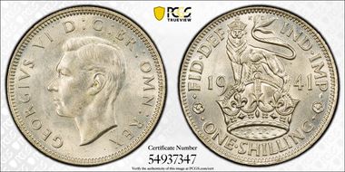 1941 Shil S-4082 English Rev MS64