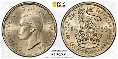 1948 Shil S-4103 English Rev MS64
