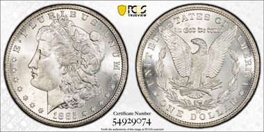 1885-CC $1 MS65