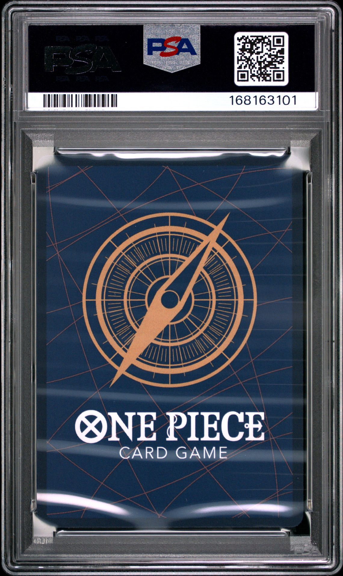 2025 One Piece Prb02-Premium Booster -One Piece Card The Best- Vol.2 O-Nami #002 (Sparkle Foil) Gem Mt 10 back