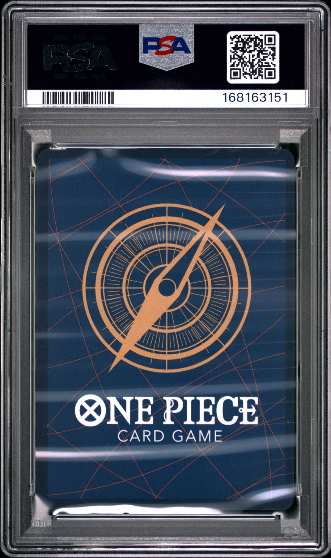 2024 One Piece Op09-Emperors In The New World Monkey D. Luffy #119 (Alternate Art) Gem Mt 10 back view - PSA certificate #168163151
