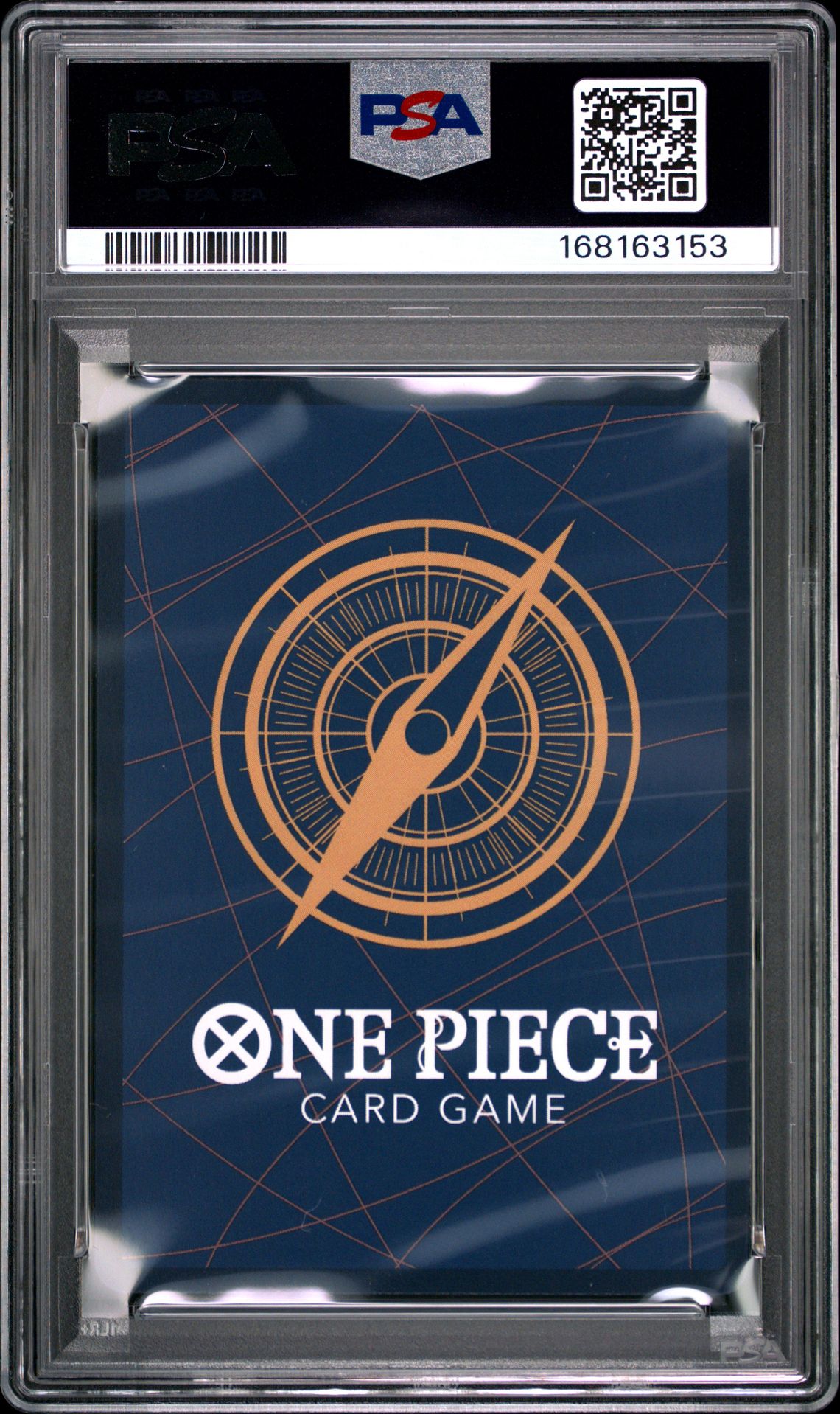 2024 One Piece Op09-Emperors In The New World Monkey D. Luffy #119 (Alternate Art) Gem Mt 10 back view - PSA certificate #168163153