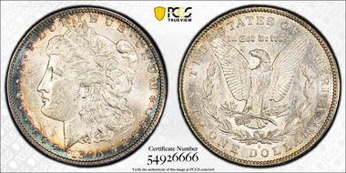 1895-S $1 AU58