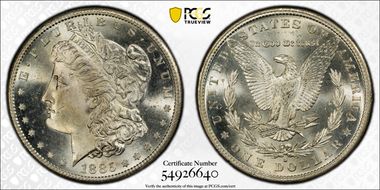 1885-S $1 MS65