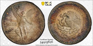 1988-Mo Onza Libertad Ag MS65