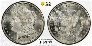 1895-S $1 MS65+