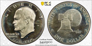 1976-S $1 Clad Type 1 PR64CAM