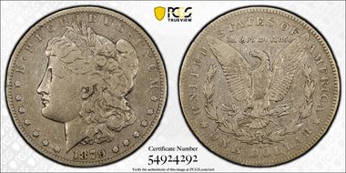 1879-S $1 Reverse of 1878 VG8