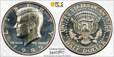 1989-P 50C MS64